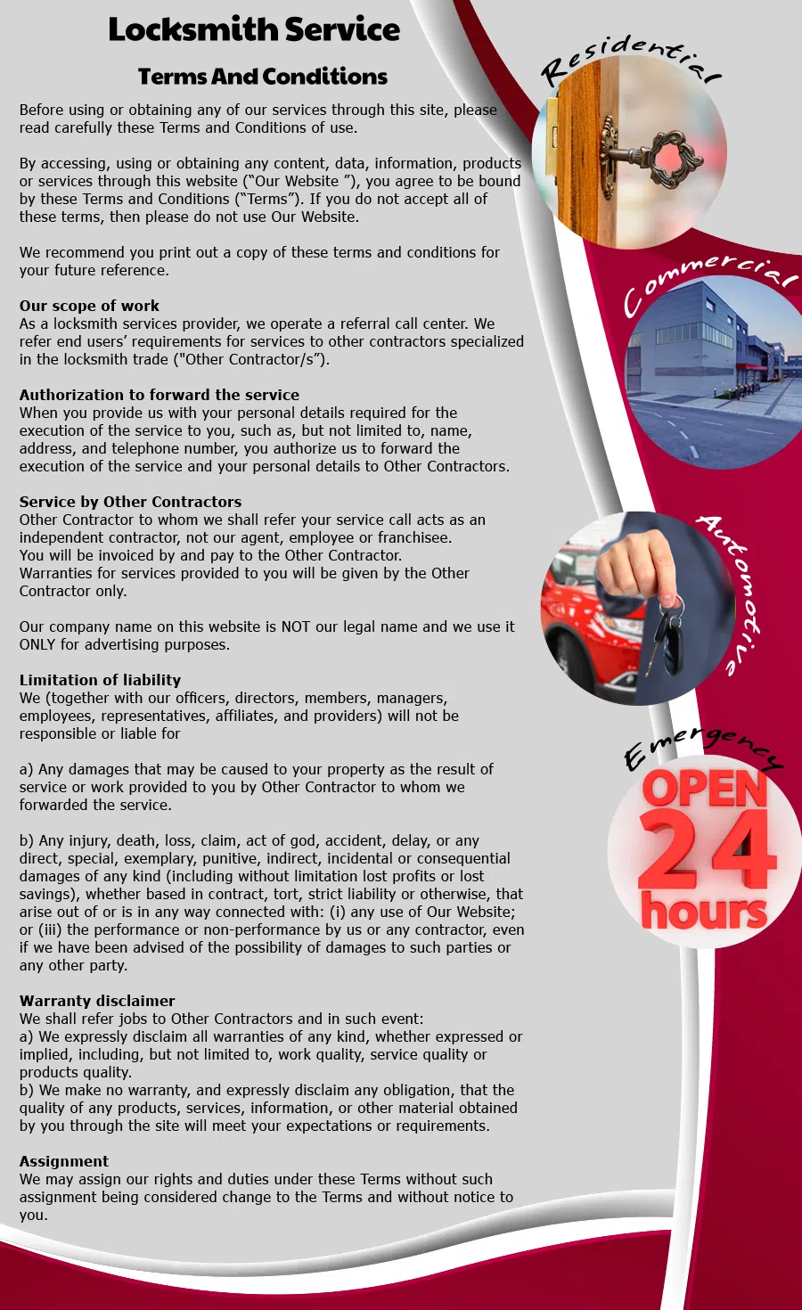 Lafayette Locksmith Store, Lafayette, CO 303-218-6766 - Terms-and-conditions-9